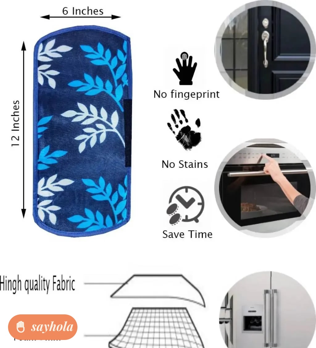 multicolor fridge cover combo pack