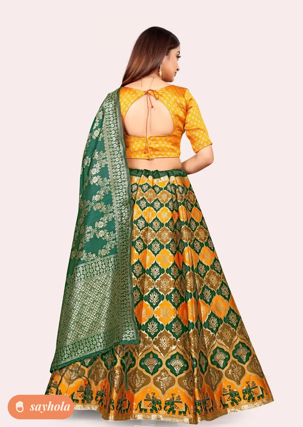 banarasi lehenga choli with dupatta