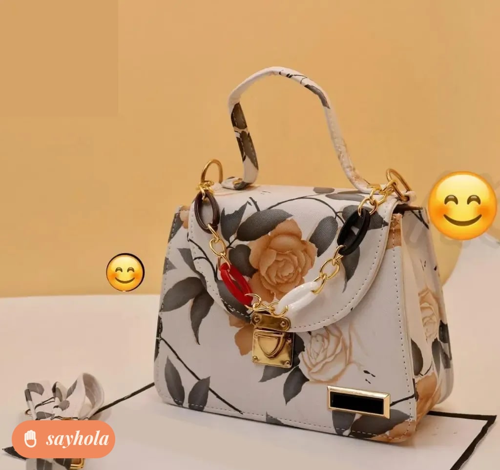 floral fabric slingbag for women and girls