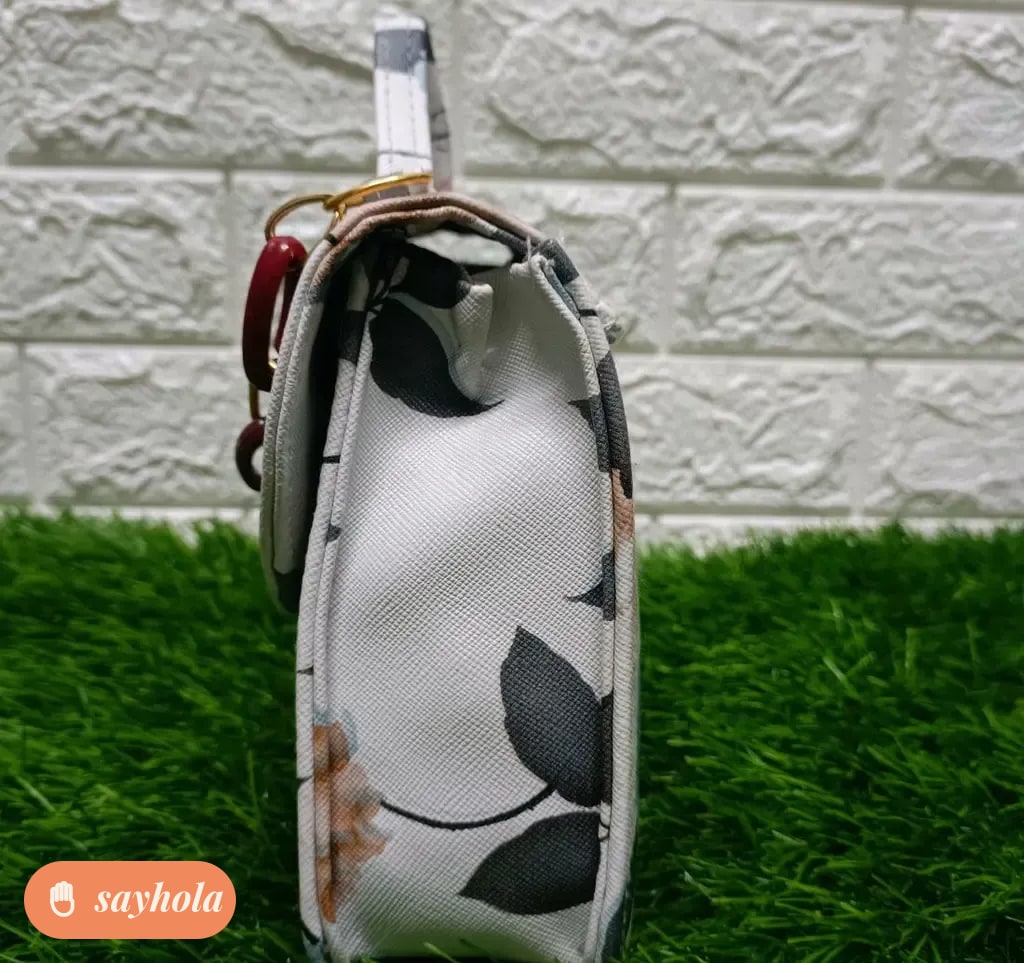 floral fabric slingbag for women and girls