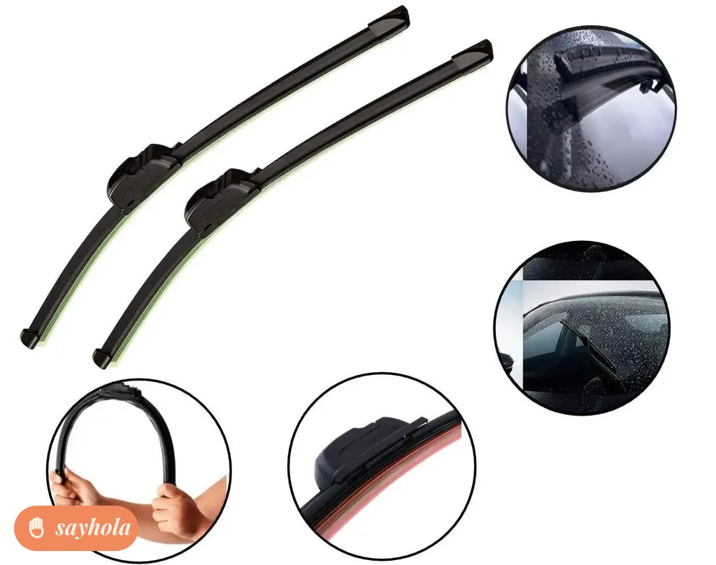 kylo frameless wiper blades for xuv 300 set of 2