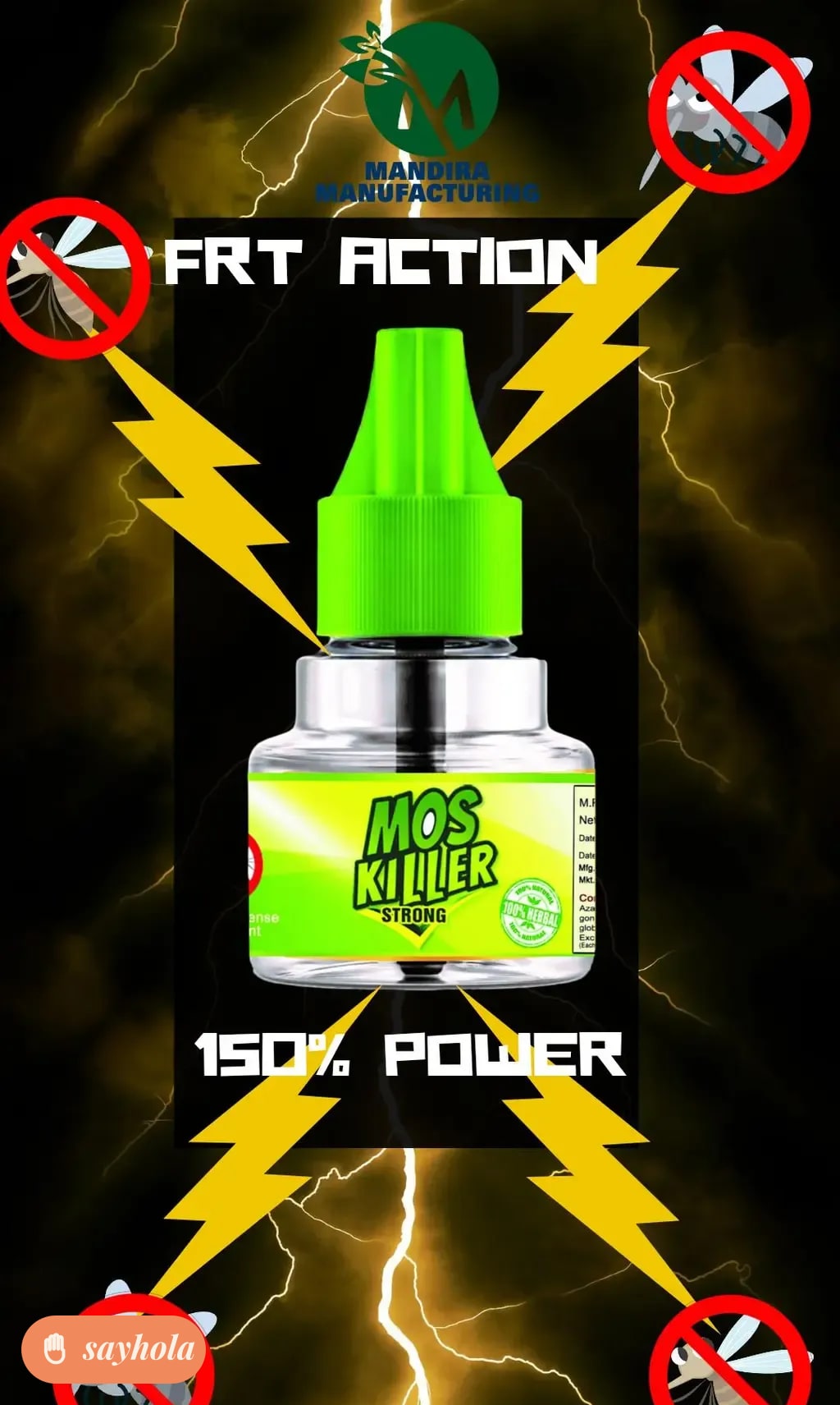 mosquito repellent liquid refill for vaporizer