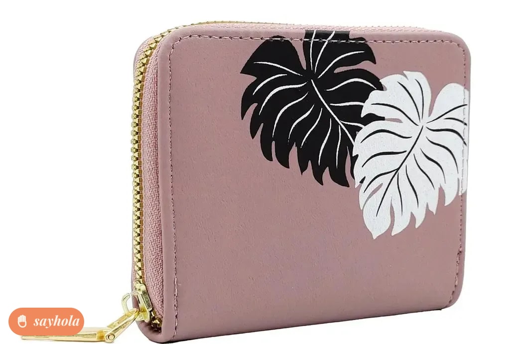 small wallet purse with card slots
