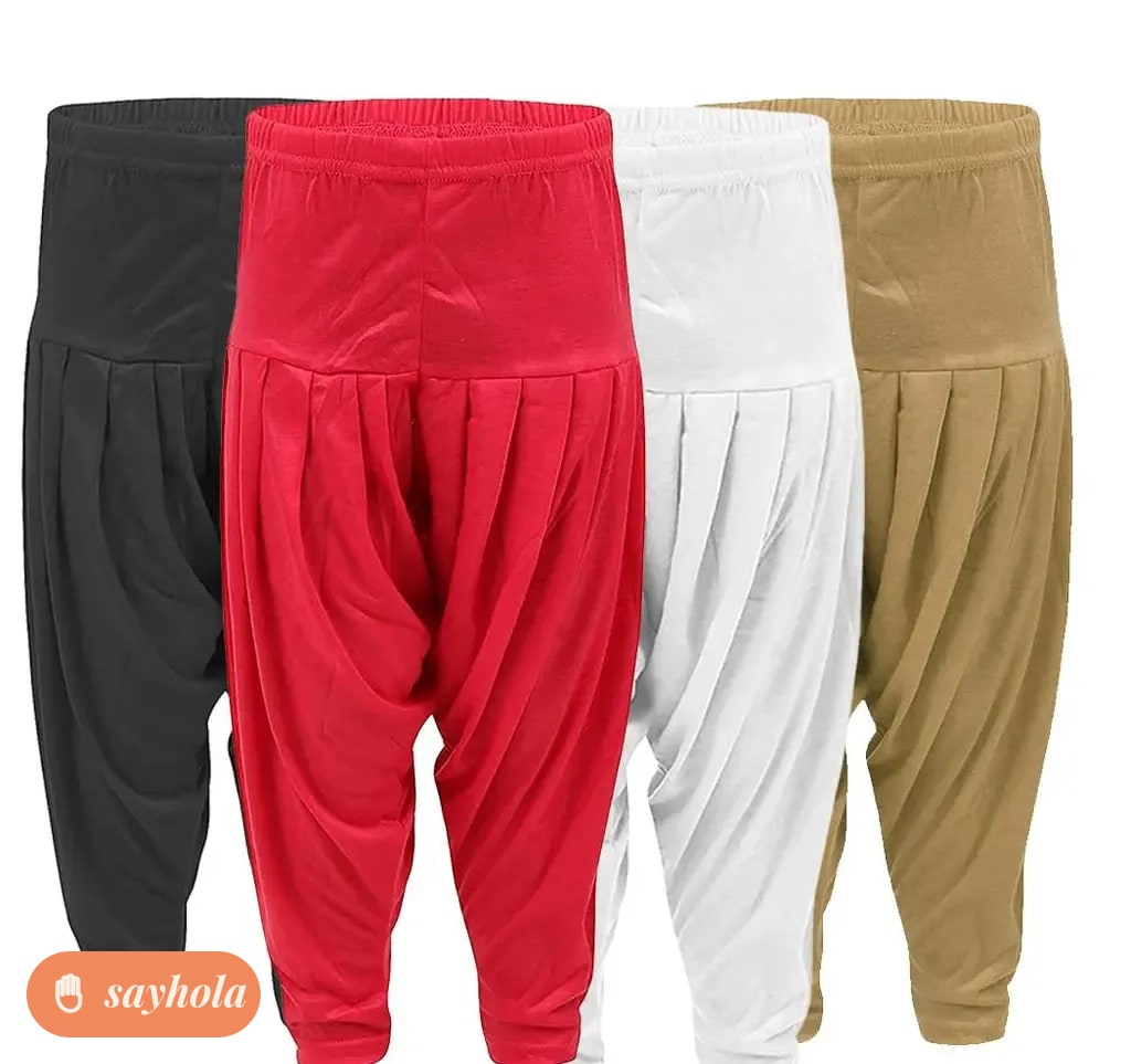viscose patiala pants for girls 3 to 13 years