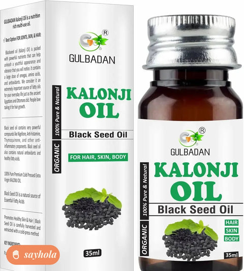 cold pressed kalonji black seed oil 35 ml