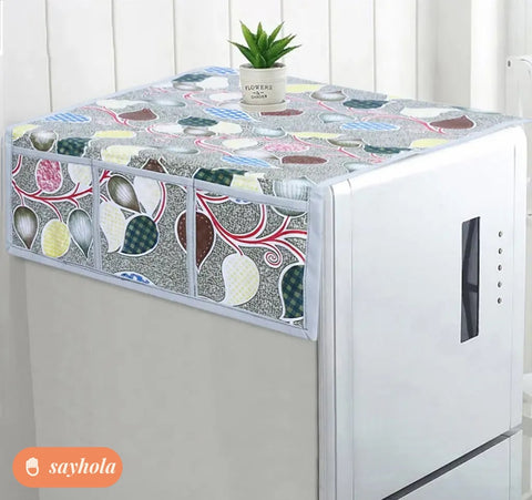 green waterproof fridge top cover