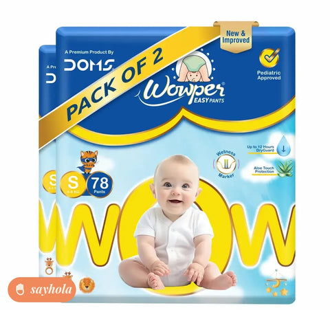 wowper fresh baby diaper pants small 4-8 kg