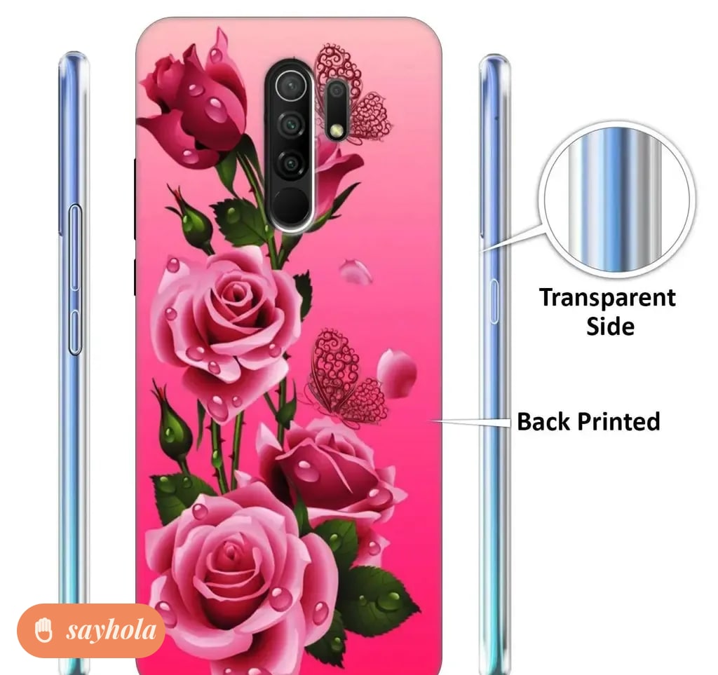silicone back cover for redmi 9 prime poco m2