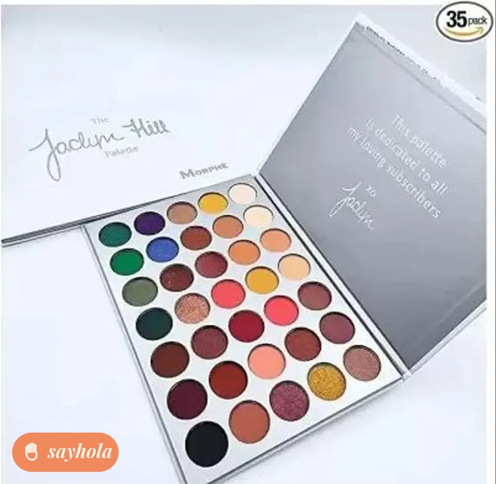 waterproof shimmer eyeshadow palette with face wipes