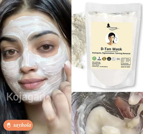 herbal d-tan mask for pigmentation and tanning