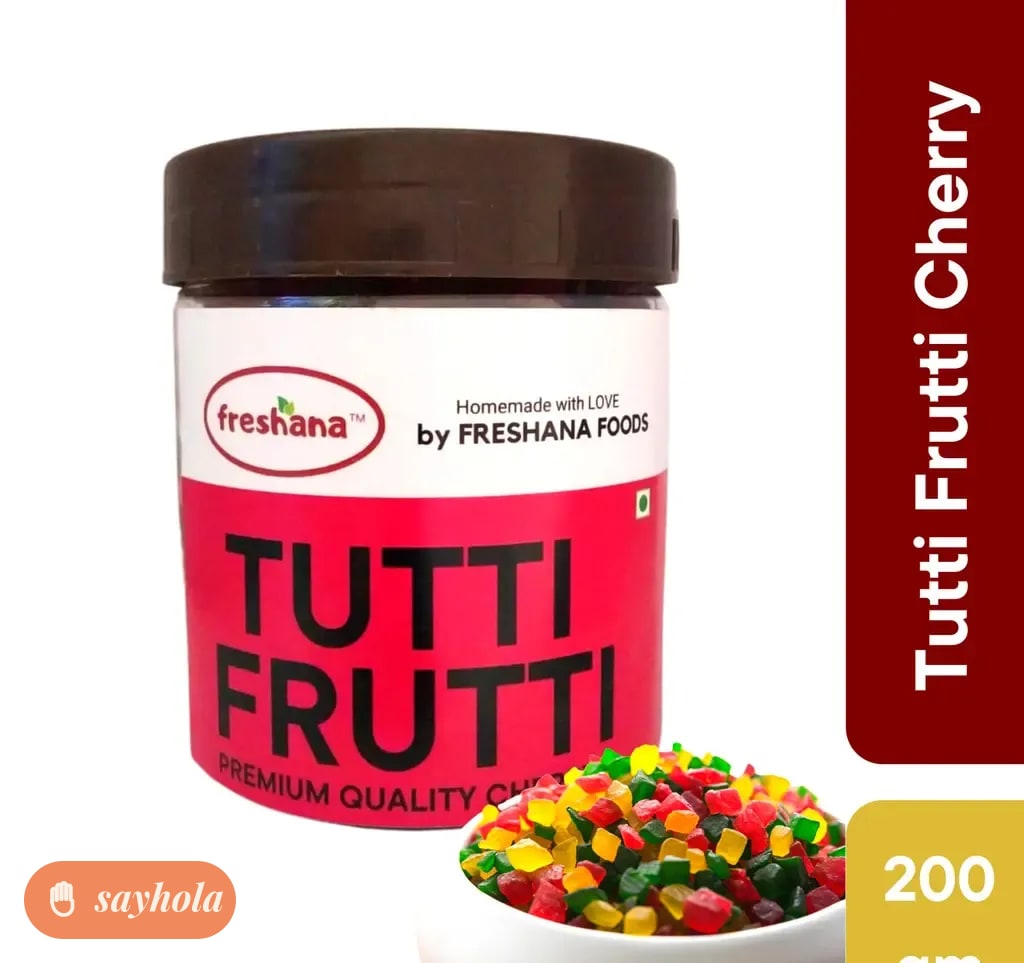 freshana tutti frutti papaya cherry 200g