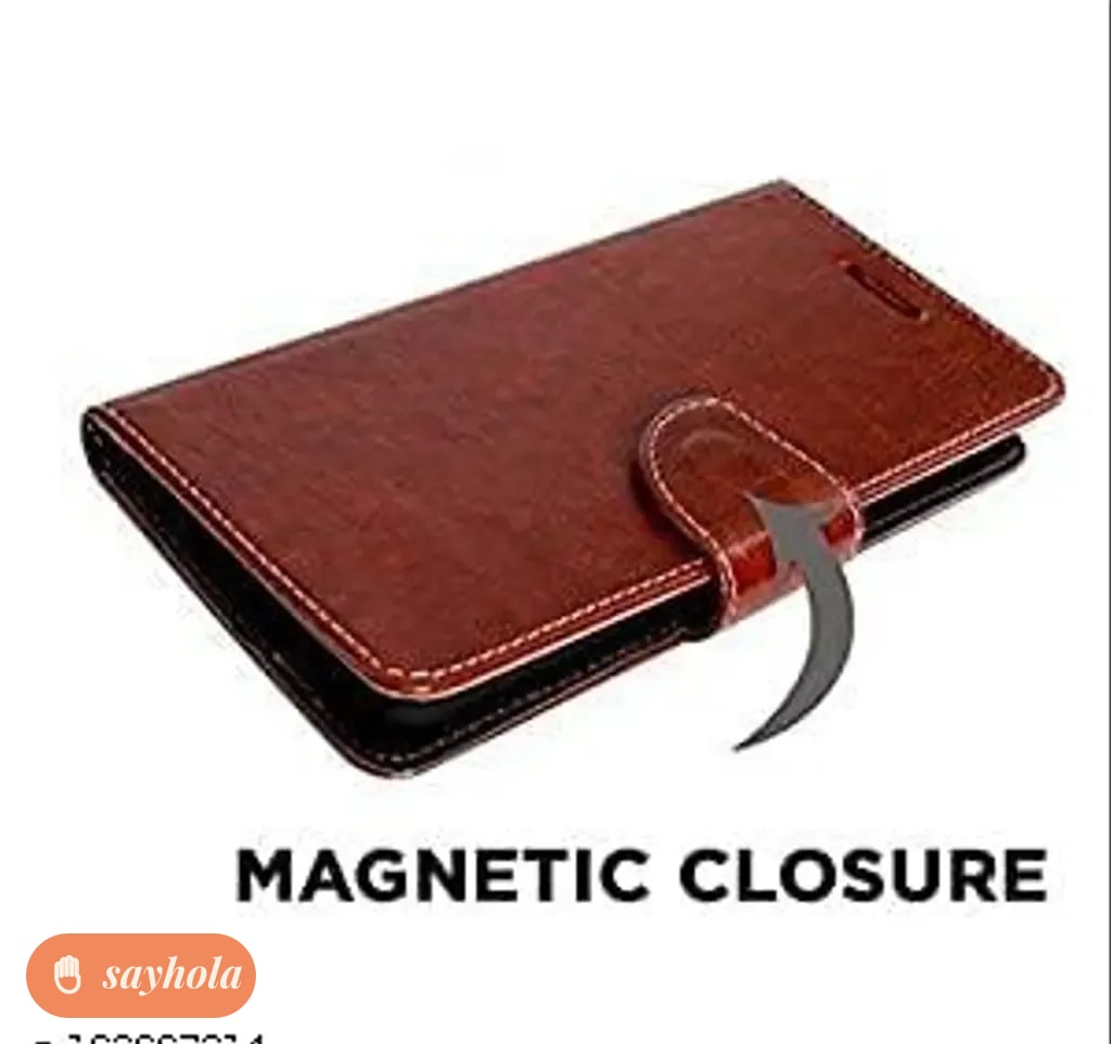 brown flip cover for techno spark 7