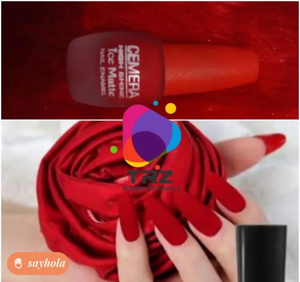 toxic free matte nail polish set of 2