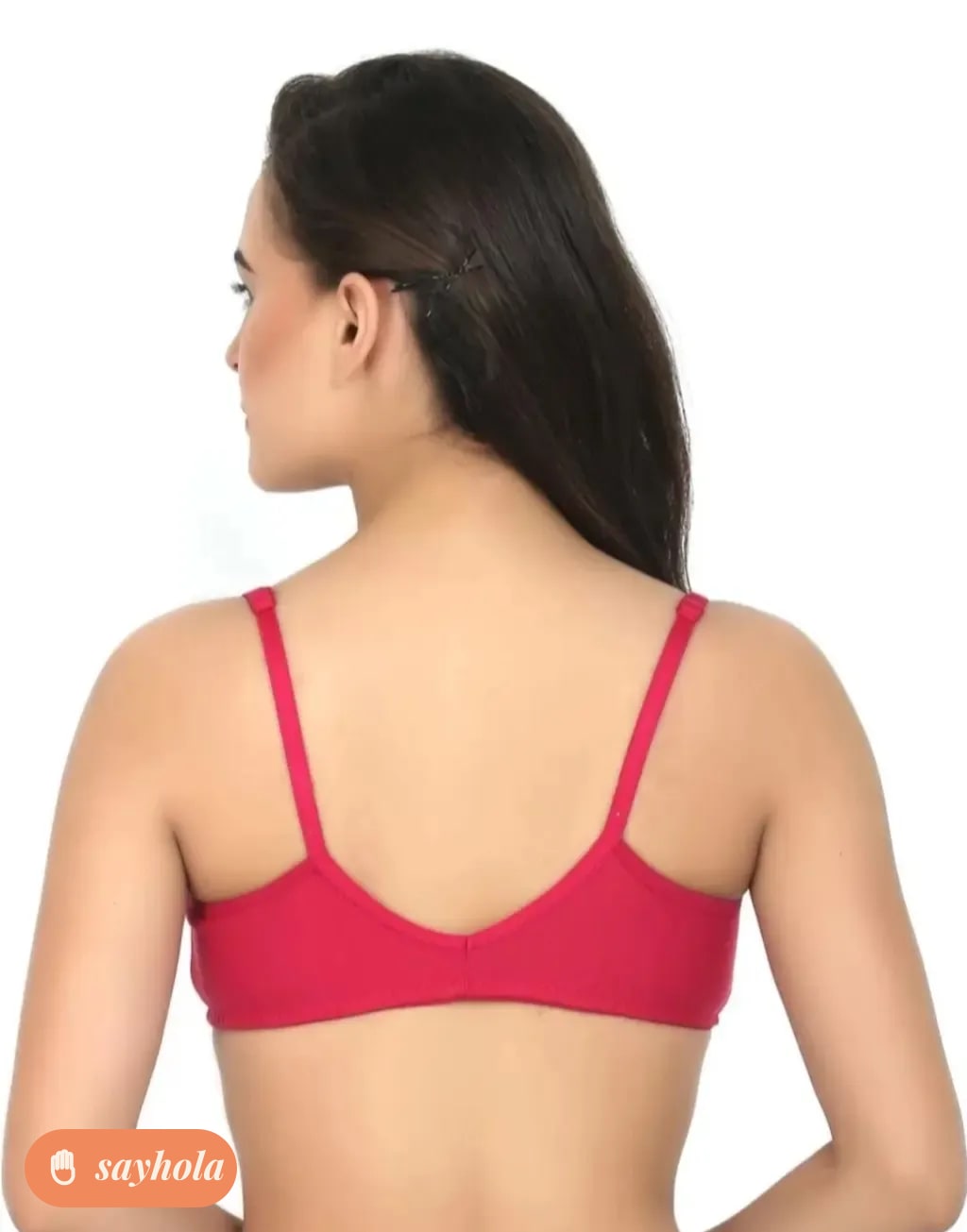 front open cotton bra non wired plunge
