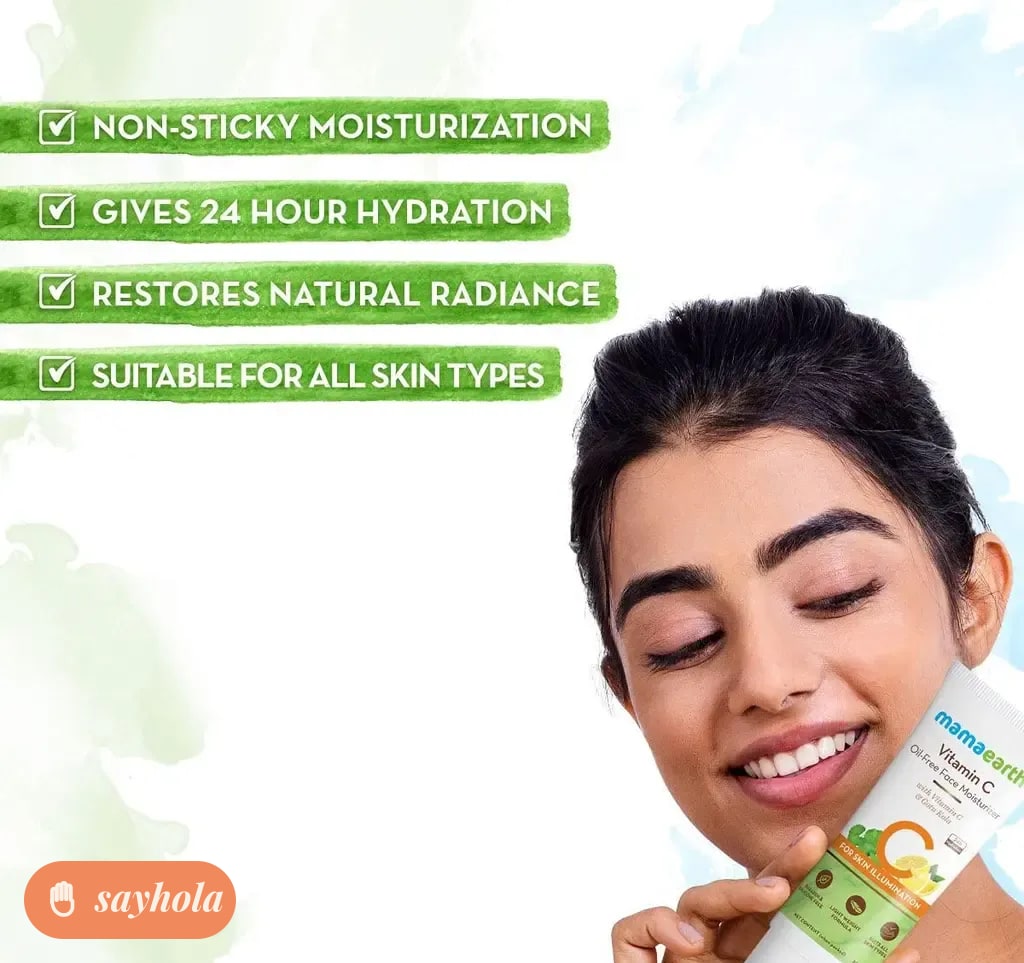 vitamin c oil-free face moisturizer with gotu kola