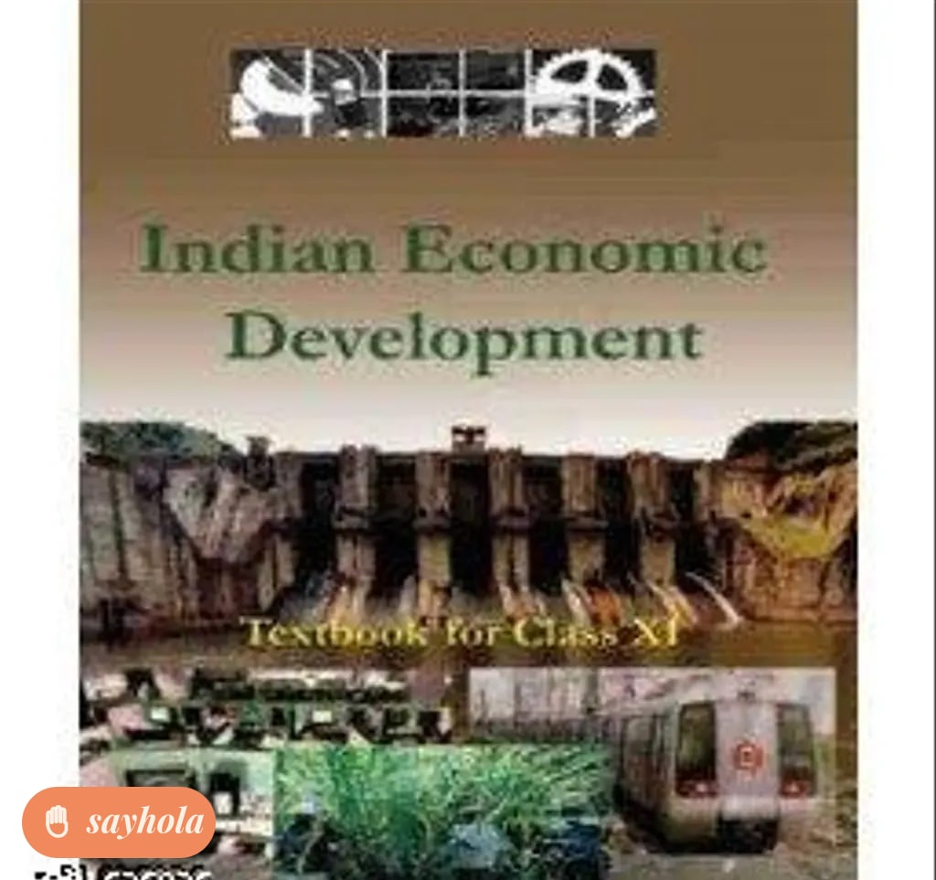 indian economic development ncert class 11