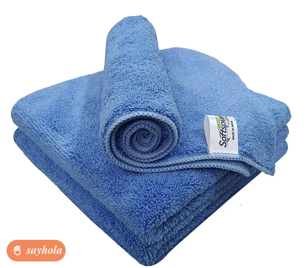 softspun microfiber cleaning cloth set of 3