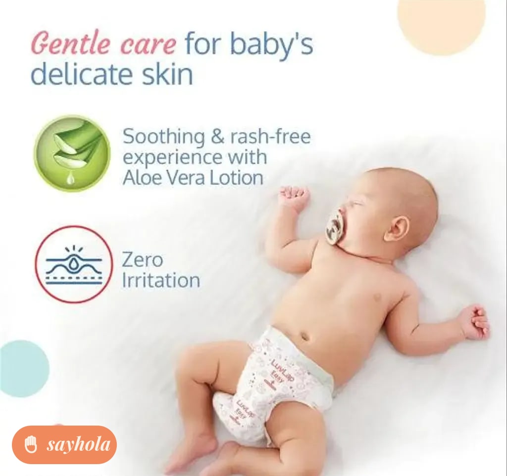 premium baby diaper pants m size with aloe vera