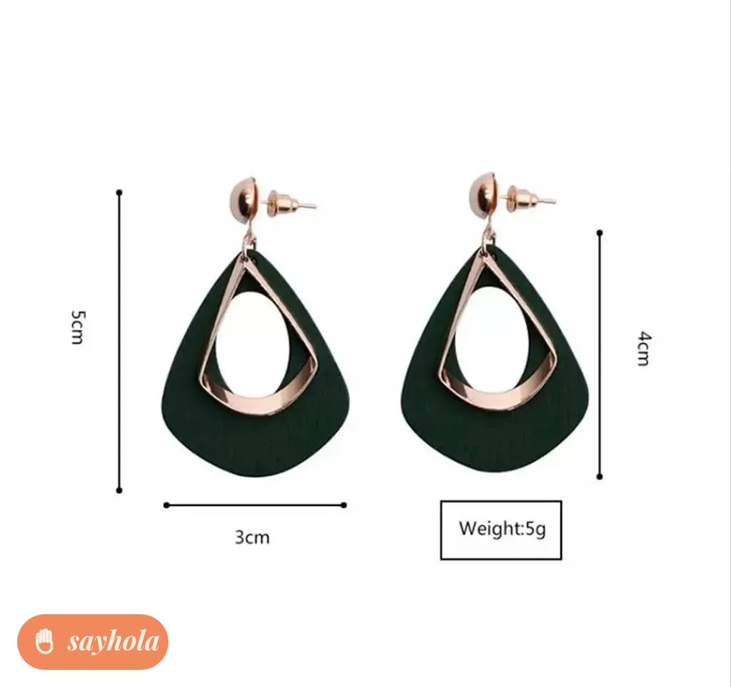 gold plated adjustable chandelier earrings