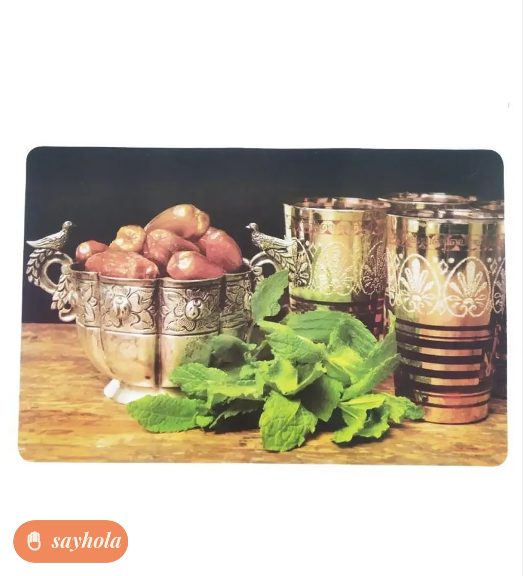 set of 6 pvc place mats for dining