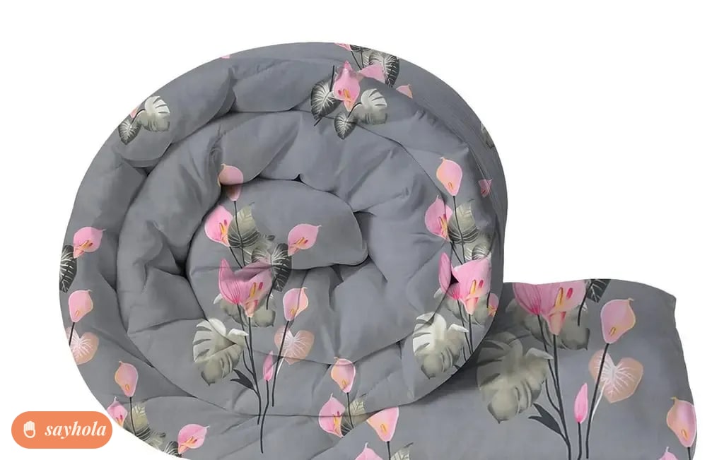 100% cotton comforter set with bed sheet and pillow covers