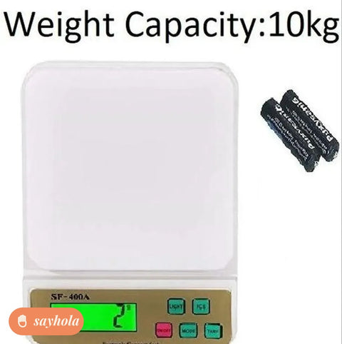 digital kitchen weighing scale up to 10 kg