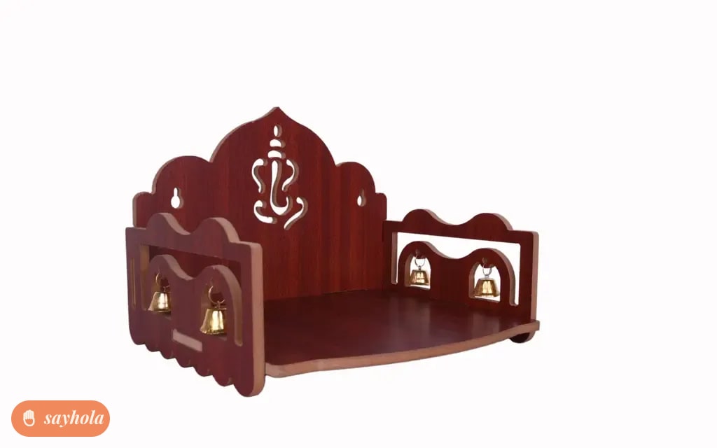 wooden temple decorative piece