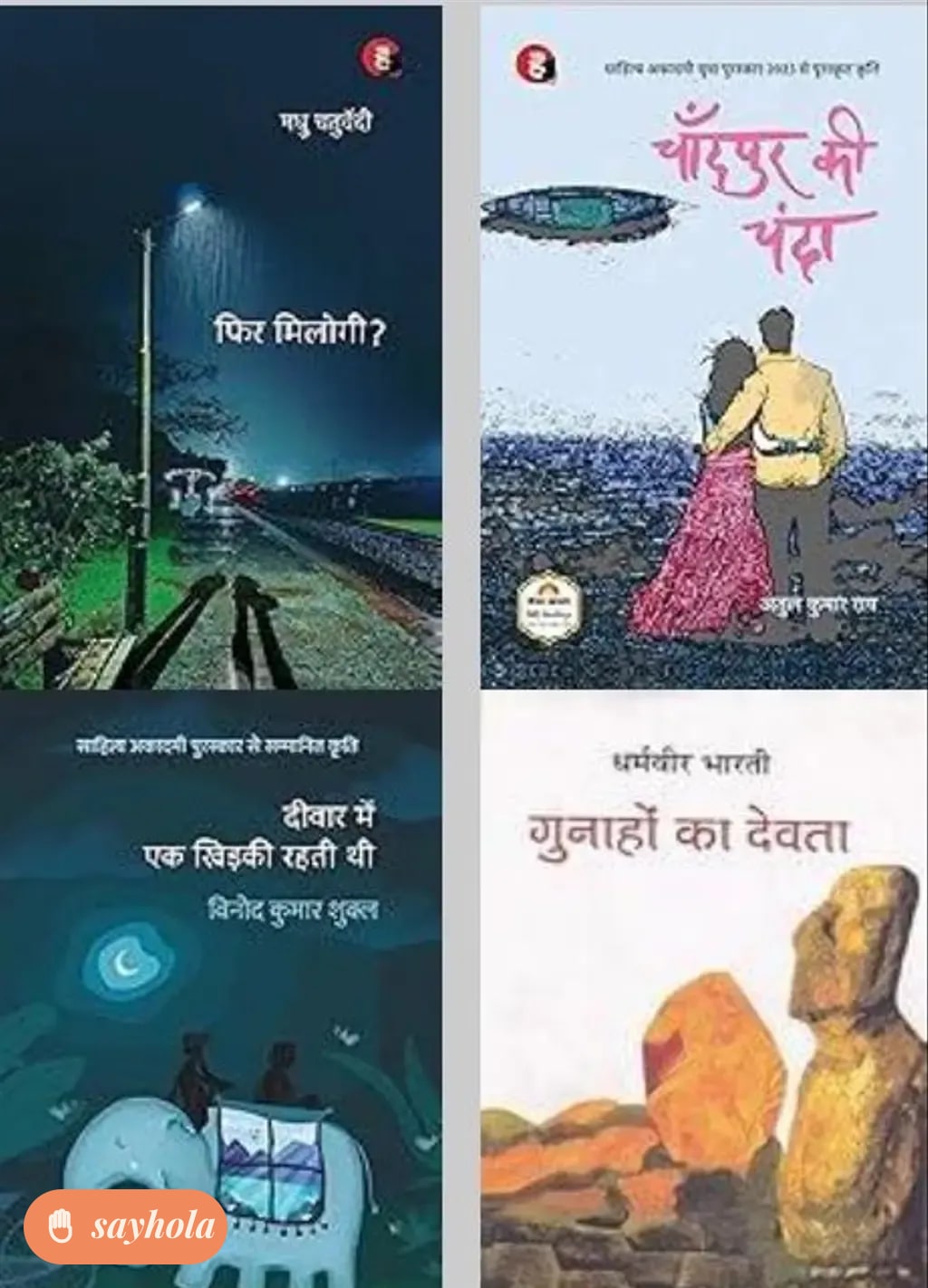 collection of hindi fiction paperbacks