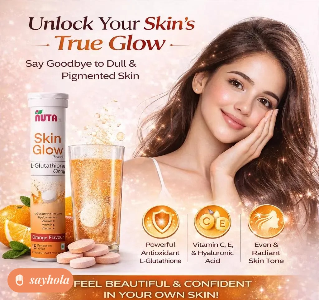 glutathione effervescent tablets for skin brightening