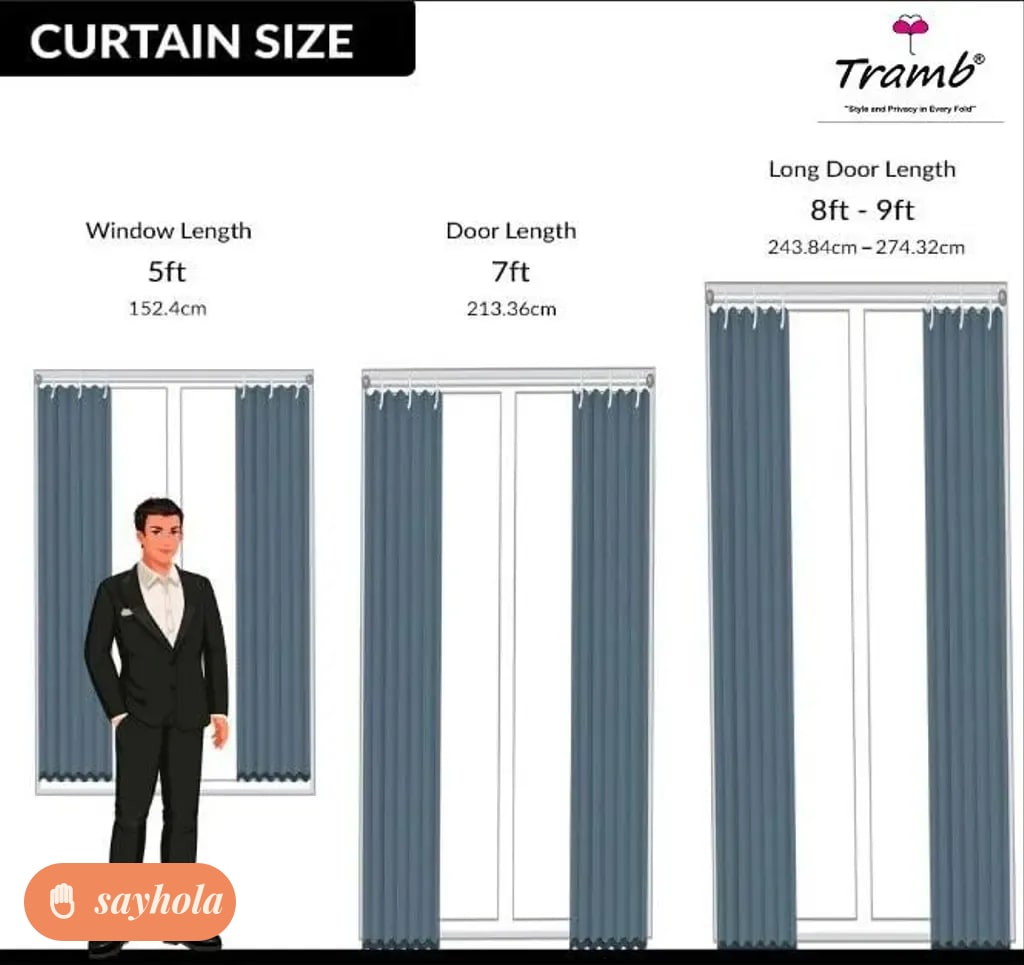 polyester printed door curtain