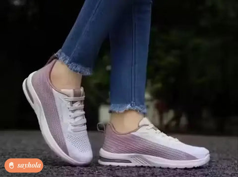 women's casual canvas walking sneakers