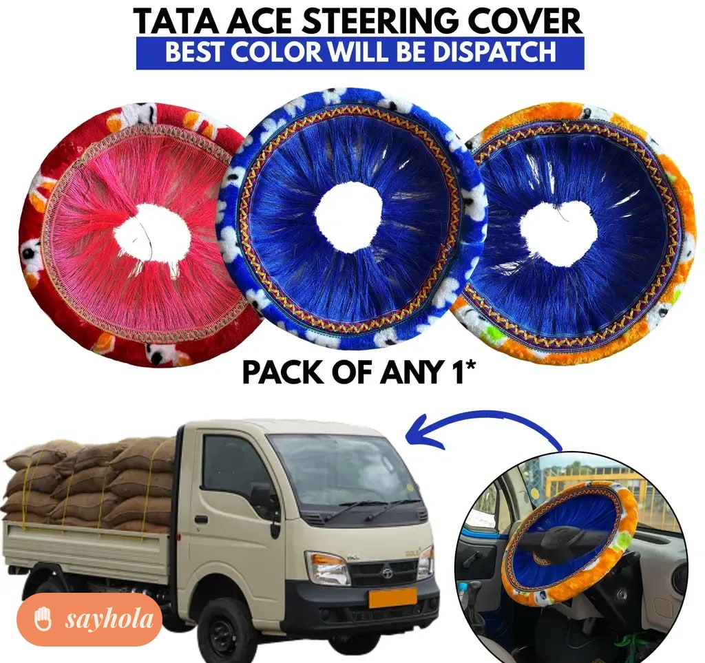 universal steering wheel cover with anti-slip grip