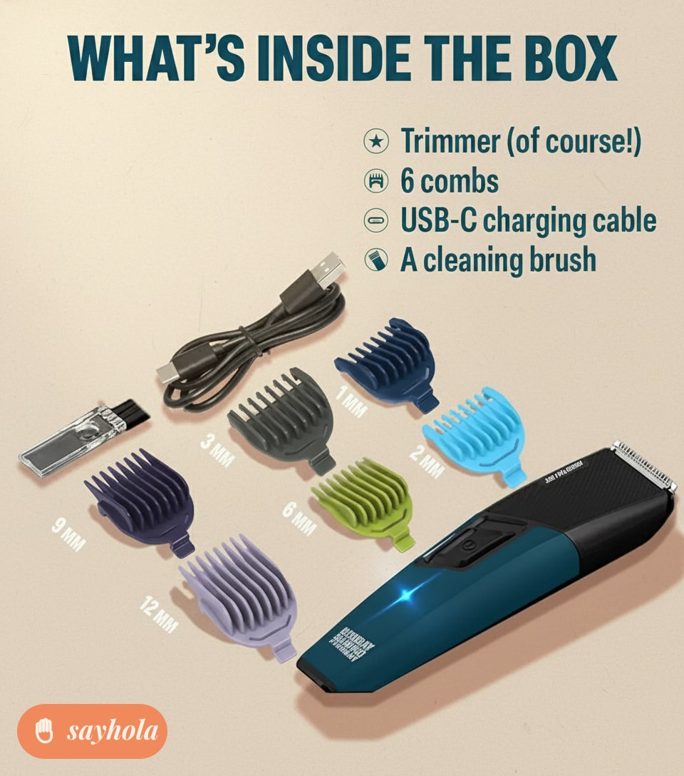 power play next trimmer with self sharpening blades