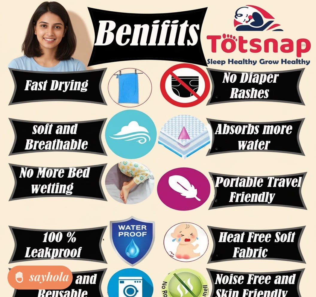 waterproof reusable baby drysheet small size