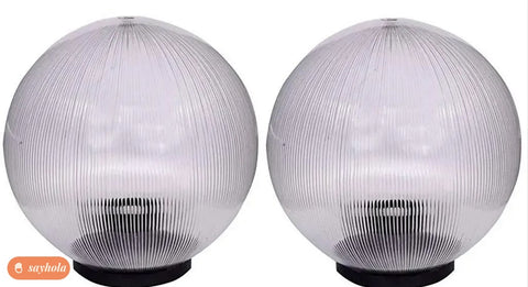 set of 2 outdoor gate lights