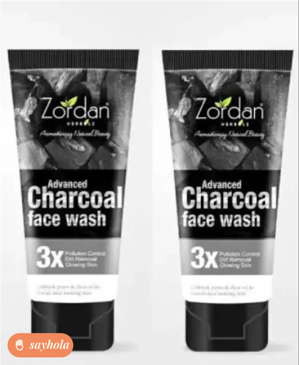 charcoal face wash pack of 2