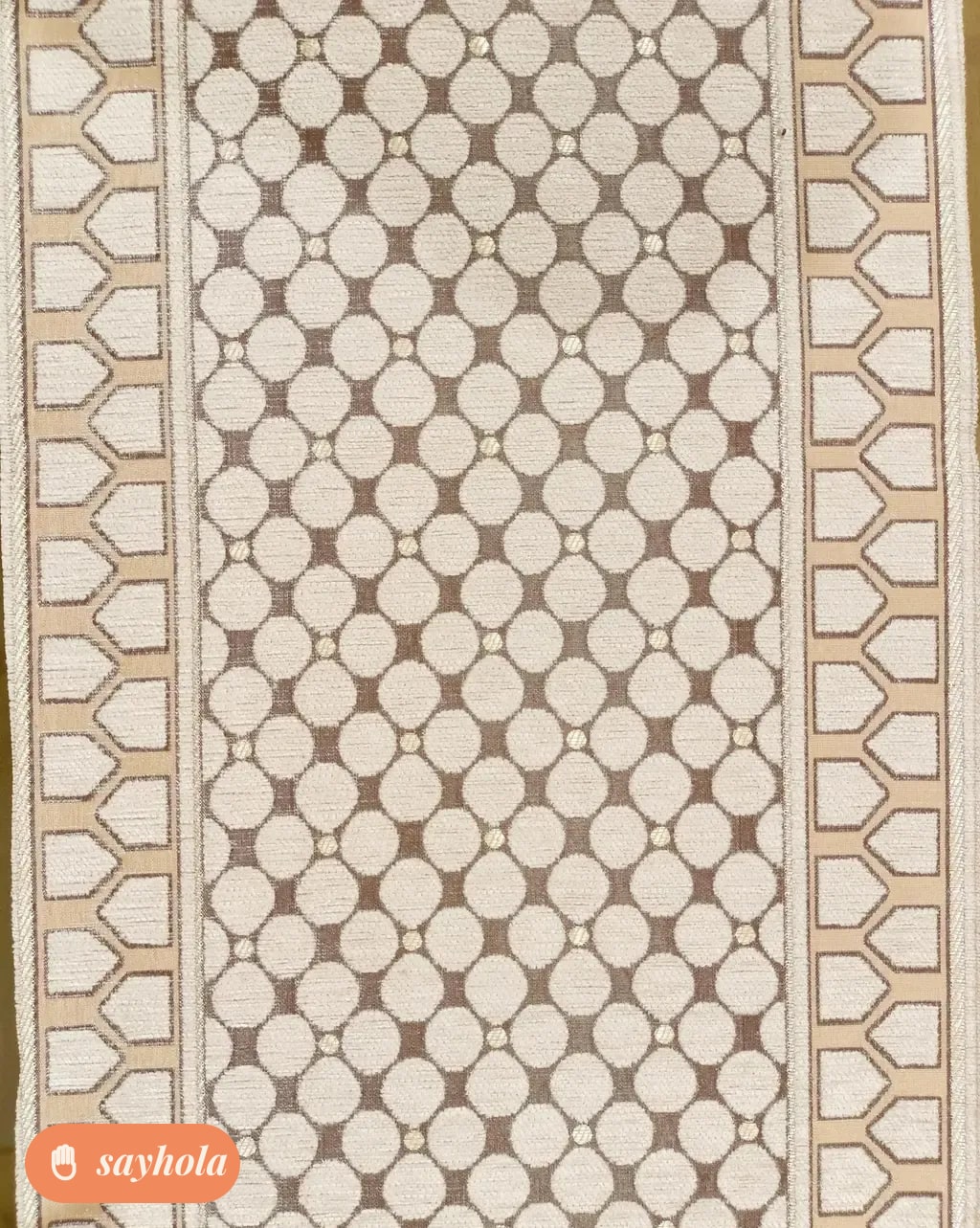 cotton soft touch rectangular table runner