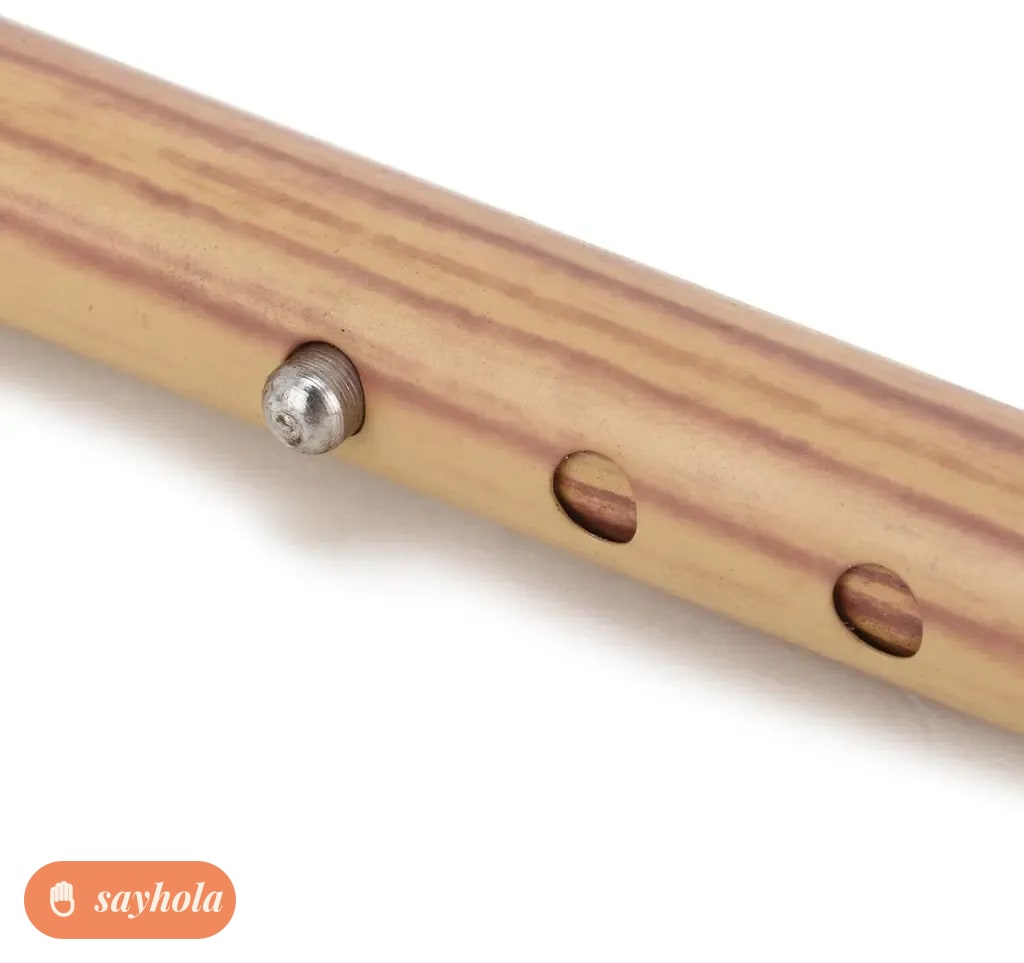 adjustable wooden walking stick for men and women