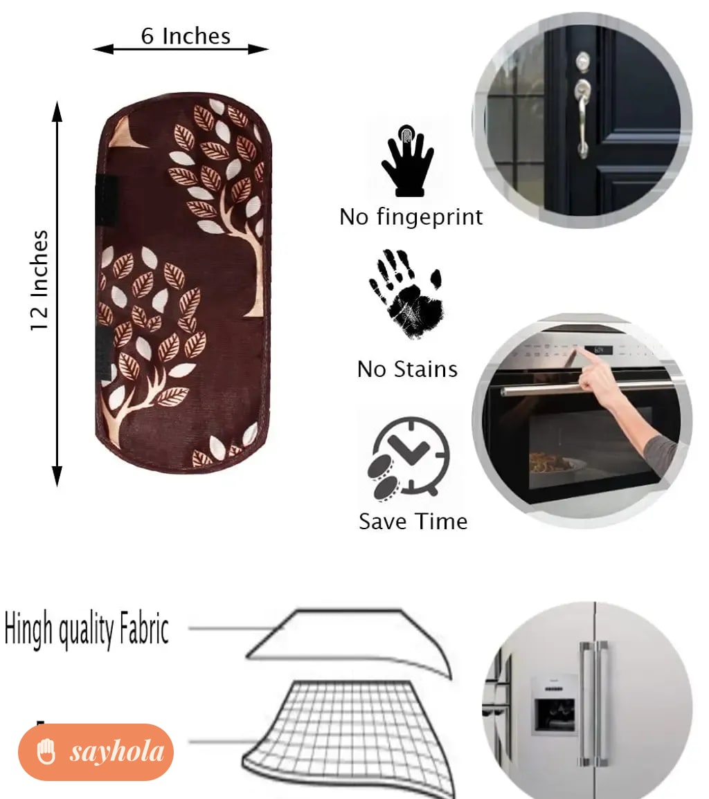 floral fridge top cover combo