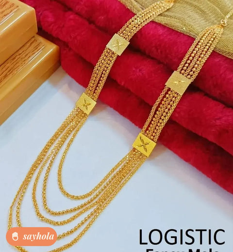 gold plated oxidized pendant necklace