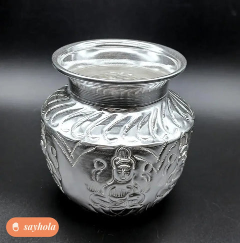 asta lakshmi chambu with german silver plating