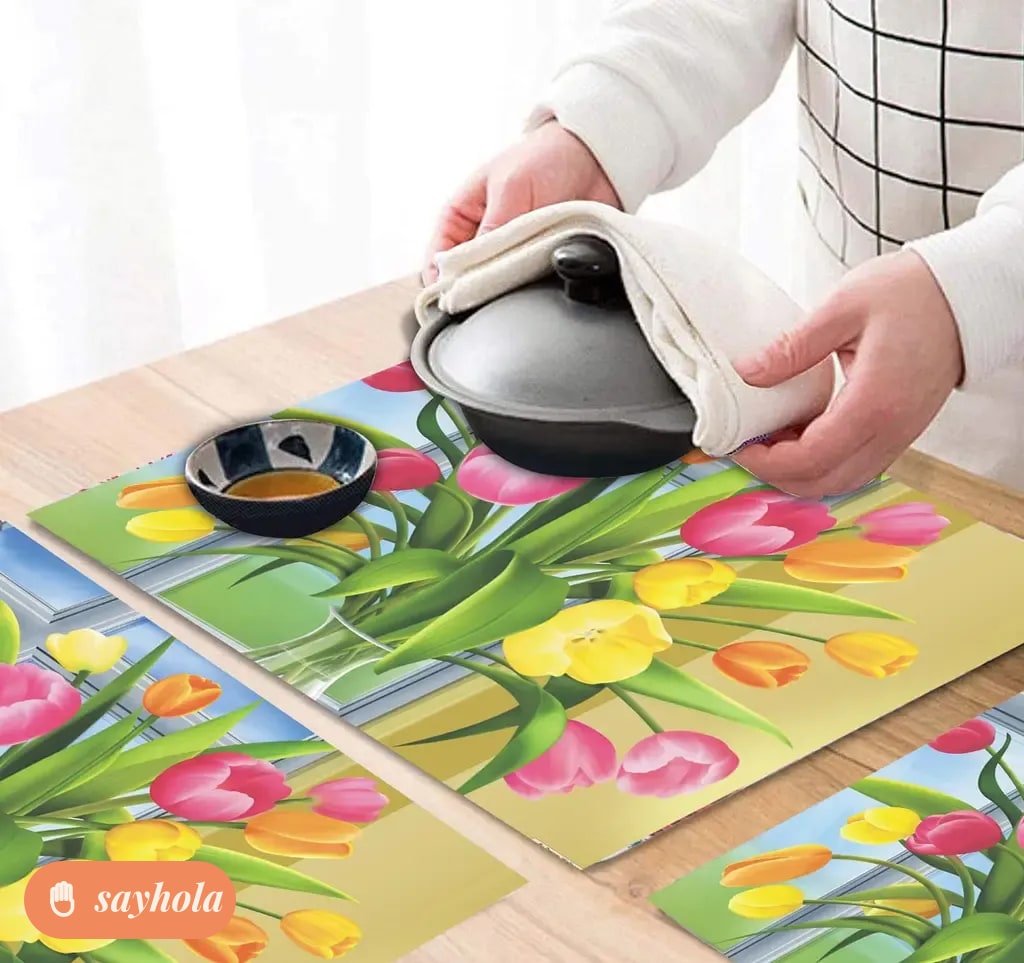 multipurpose fridge drawer mat set of 3