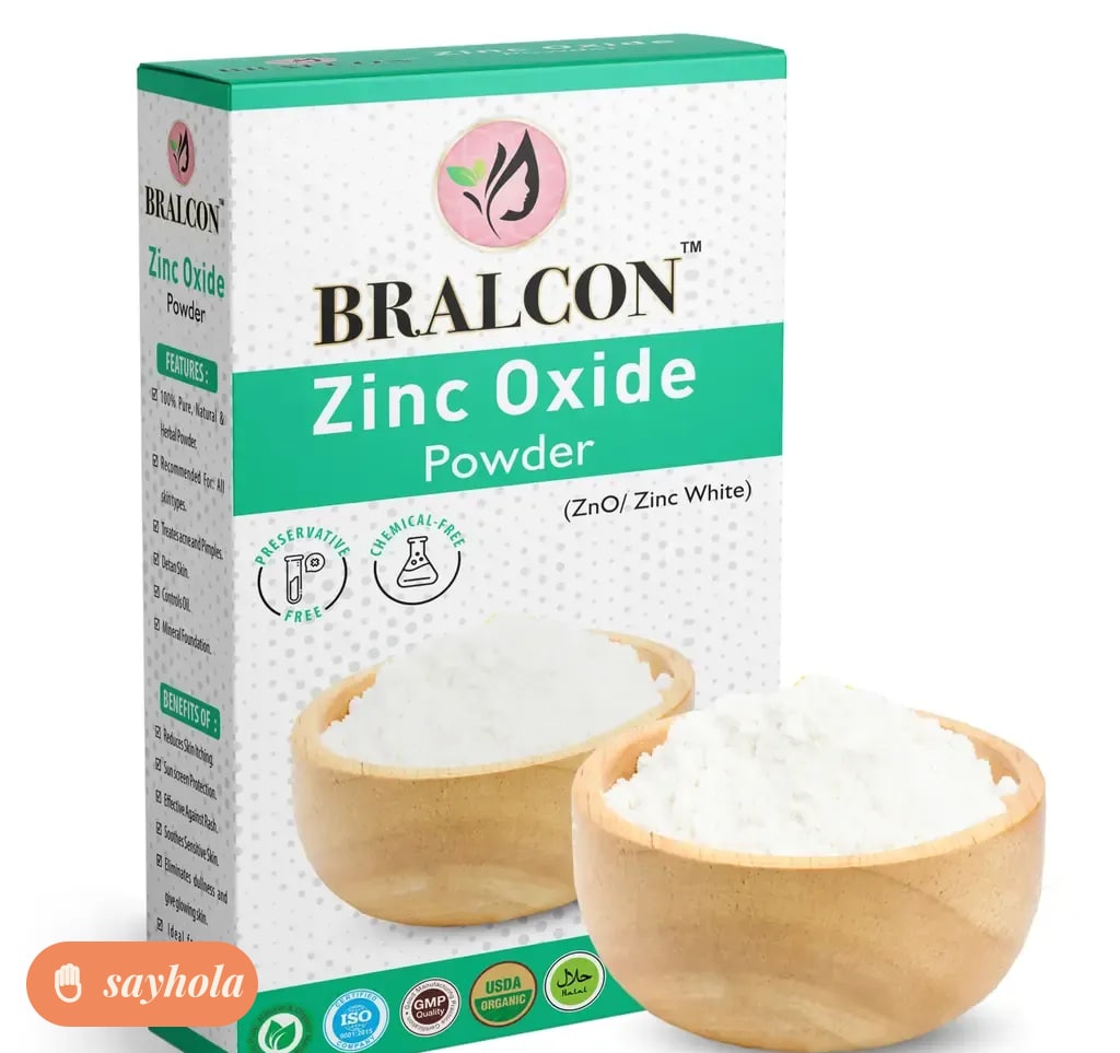 zinc oxide powder for skincare and sunscreen