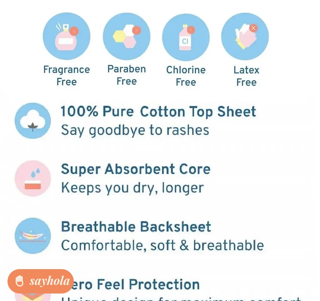 organic bamboo fiber sanitary pads xl pack