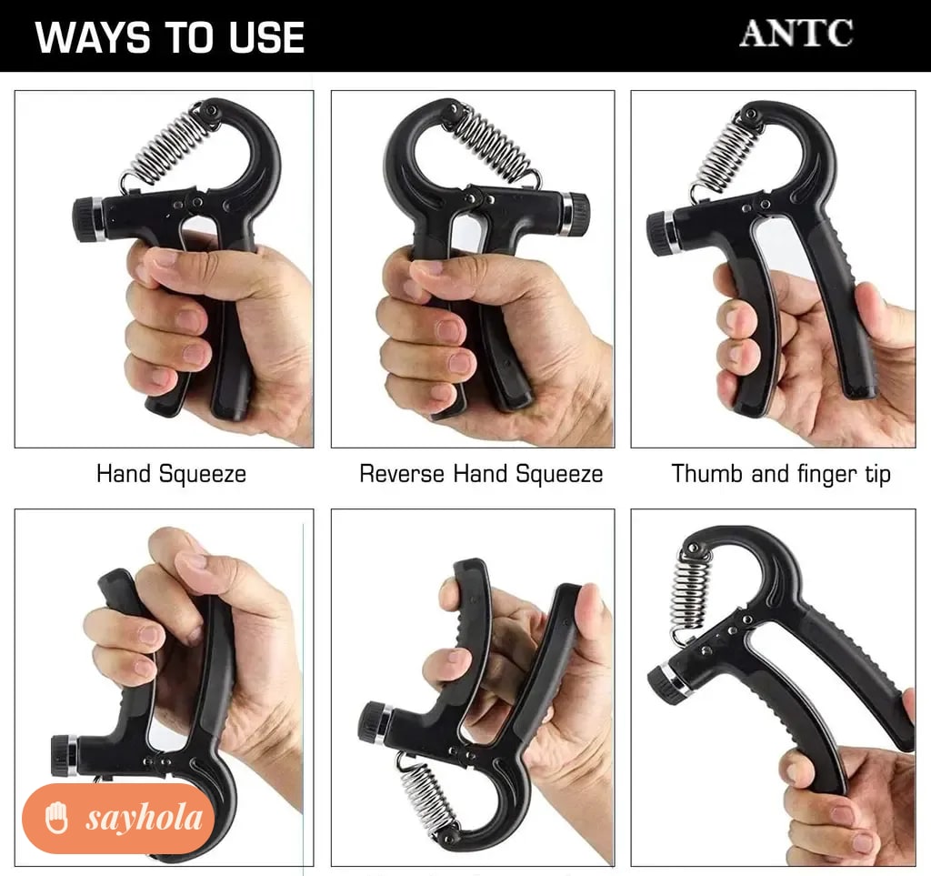 adjustable hand grip strengthener 10-40kg resistance