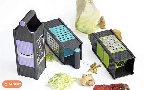 4 in 1 stainless steel slicer and grater