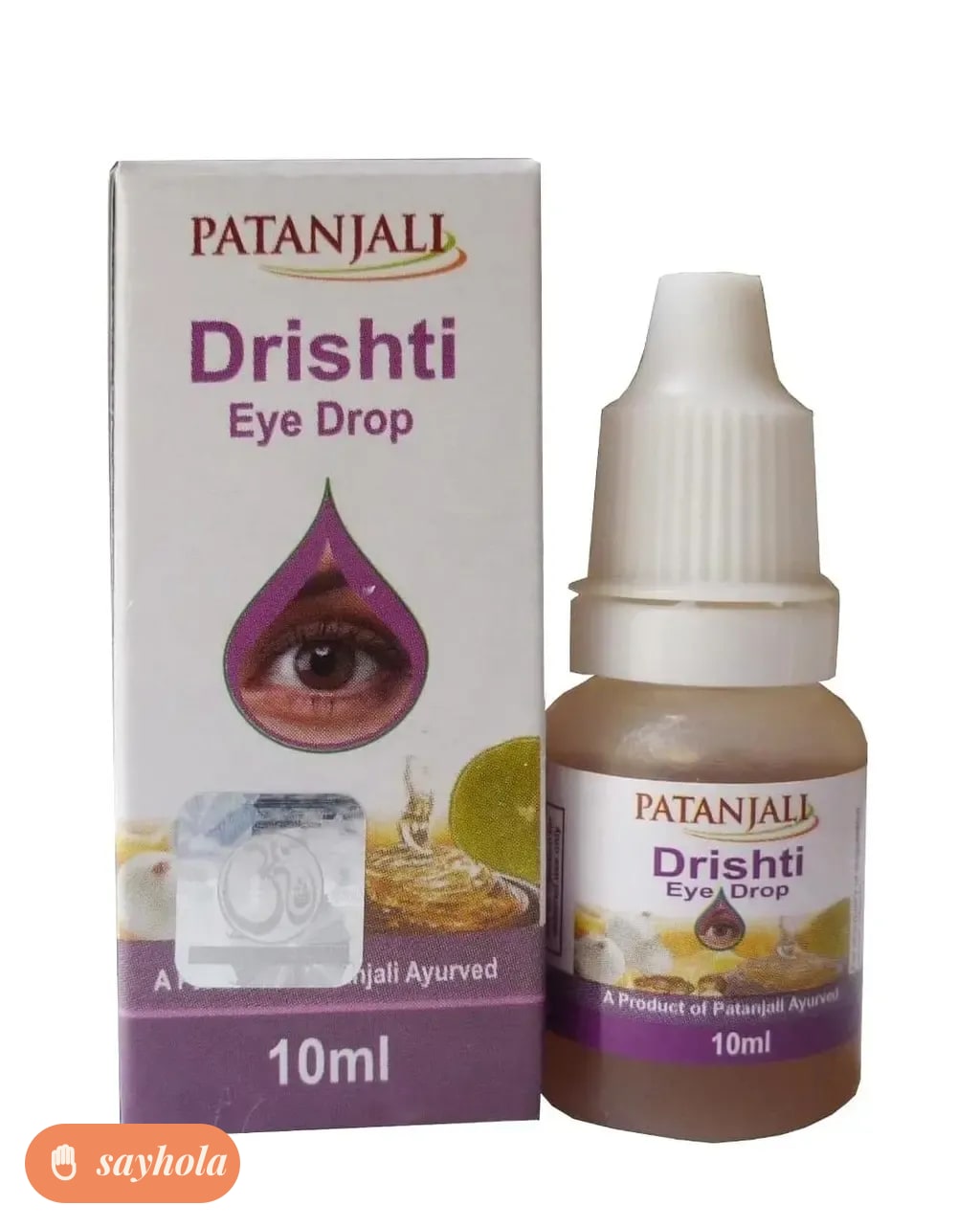 patanjali drishti and saumya eye drops pack