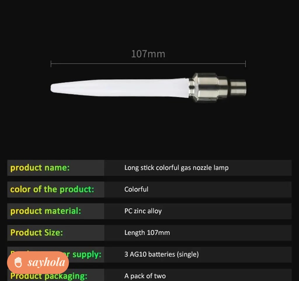 led valve light for bike and car tyres