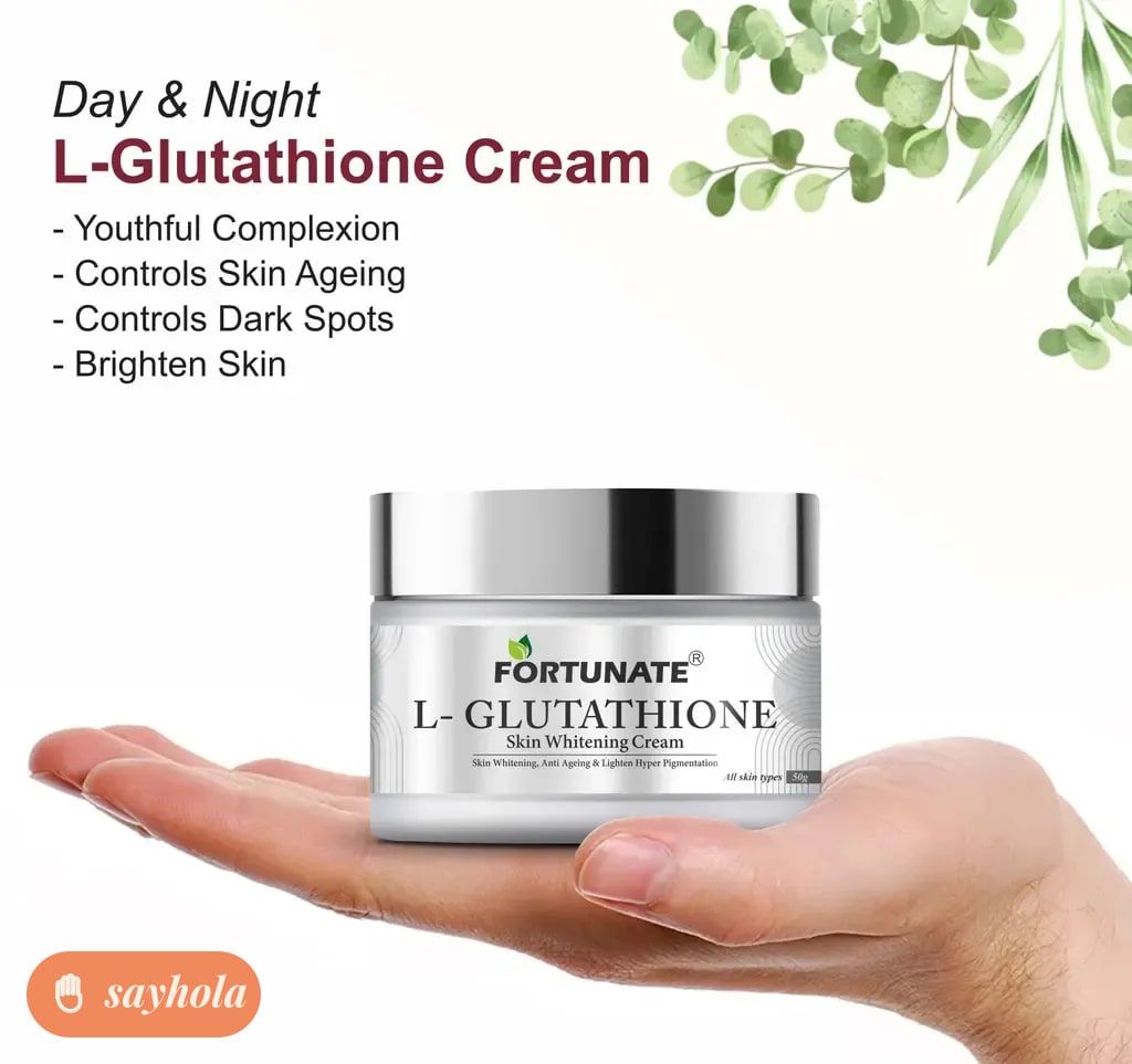 glutathione face cream for brightening and anti-ageing
