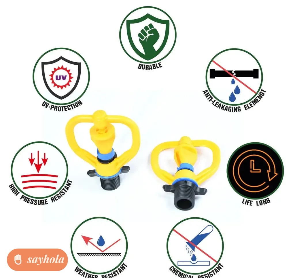 butterfly sprinkler pack of 5 for garden irrigation
